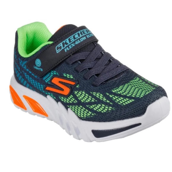Skechers Boys Light-Up sneakers: Flex-Glow Elite Vorlo
Velcro Navy / Multi - Picture 3 of 4